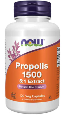 NOW Foods Propolis 5:1 Extract, 1500mg - 100 vcaps