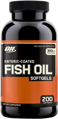 Optimum Nutrition Fish Oil - Enteric Coated - 200 softgels