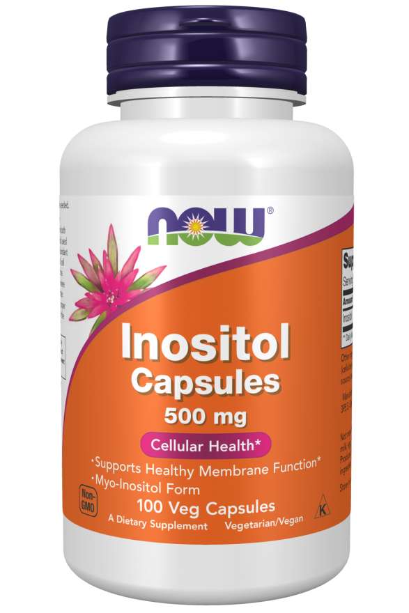 NOW Foods Inositol, 500mg - 100 caps