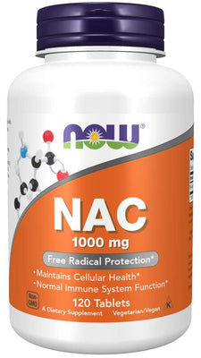 NOW Foods NAC, 1000mg - 120 tabs