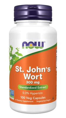 NOW Foods St. John's Wort, 300mg - 100 vcaps