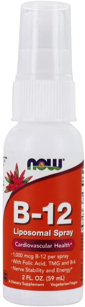 NOW Foods Vitamin B-12, Liposomal Spray - 59 ml.