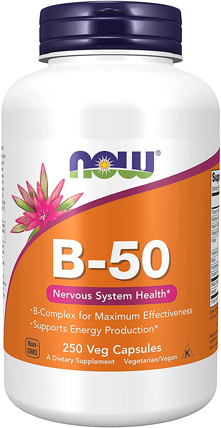 NOW Foods Vitamin B-50 - 250 vcaps