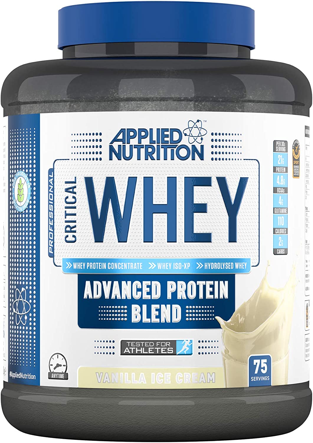 Applied Nutrition Critical Whey, Vanilla Ice Cream - 2270g