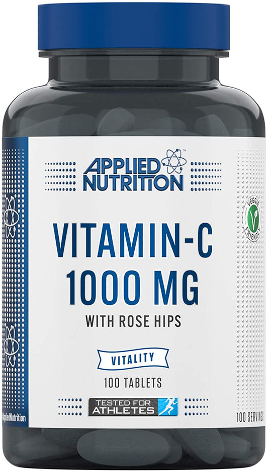 Applied Nutrition Vitamin C with Rose Hips, 1000mg - 100 tabs