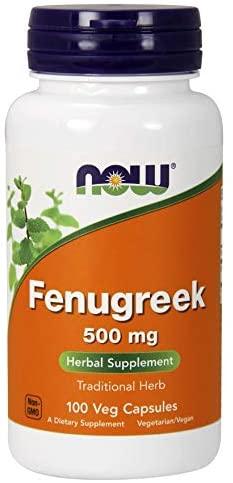 NOW Foods Fenugreek, 500mg - 100 vcaps