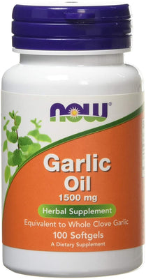 NOW Foods Garlic Oil, 1500mg - 100 softgels
