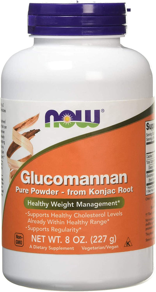 NOW Foods Glucomannan from Konjac Root, Pure Powder - 227g