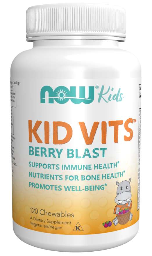 NOW Foods Kid Vits, Berry Blast - 120 chewables