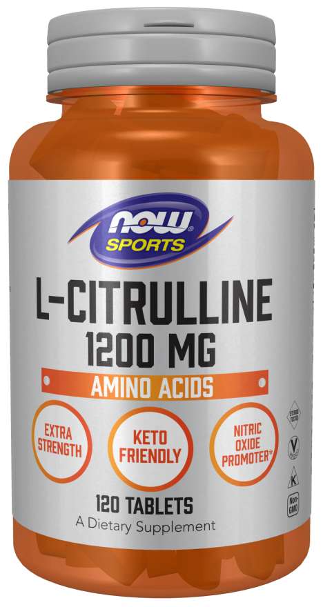 NOW Foods L-Citrulline, 1200mg (Extra Strength) - 120 tablets
