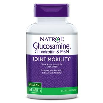 Natrol Glucosamine Chondroitin MSM - 150 tabs