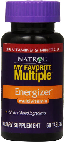 Natrol My Favourite Multiple Energizer - 60 tabs