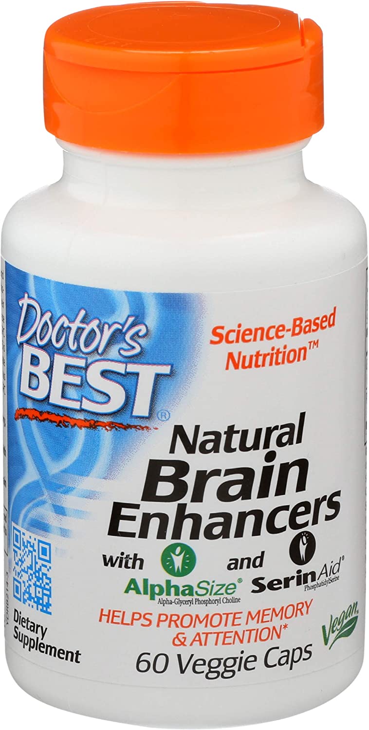 Doctor's Best Natural Brain Enhancers - 60 vcaps