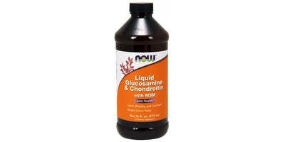 NOW Foods Glucosamine & Chondroitin with MSM Liquid - 473ml.