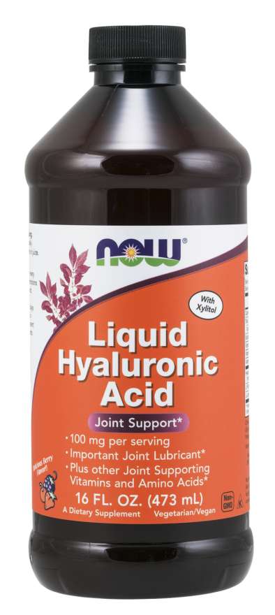 NOW Foods Liquid Hyaluronic Acid - 473 ml.