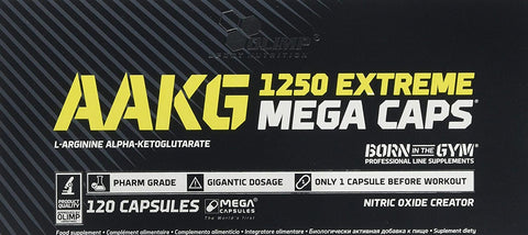 Olimp Nutrition AAKG Extreme Mega Caps - 120 caps