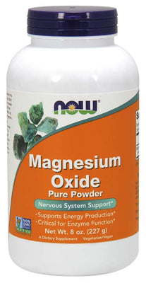 NOW Foods Magnesium Oxide, Pure Powder - 227g