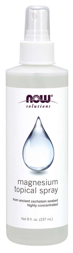 NOW Foods Magnesium Topical Spray - 237 ml.  (Pack of 2)