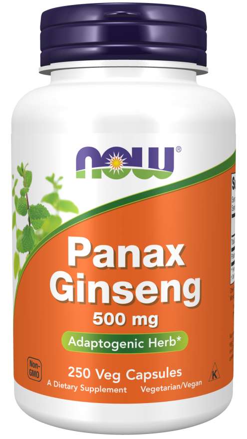 NOW Foods Panax Ginseng, 500mg - 250 caps