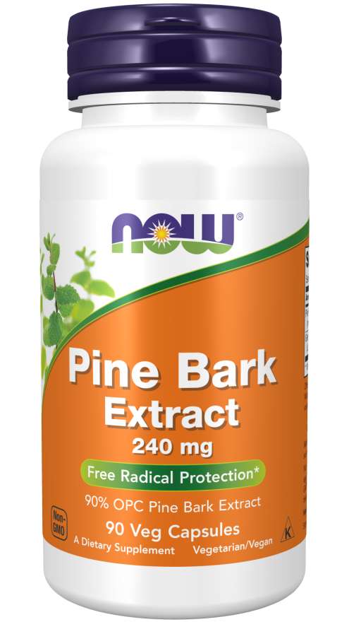 NOW Foods Pine Bark Extract, 240mg - 90 vcaps