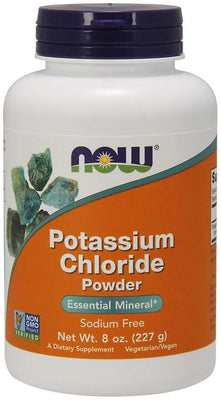 NOW Foods Potassium Chloride Powder - 227g