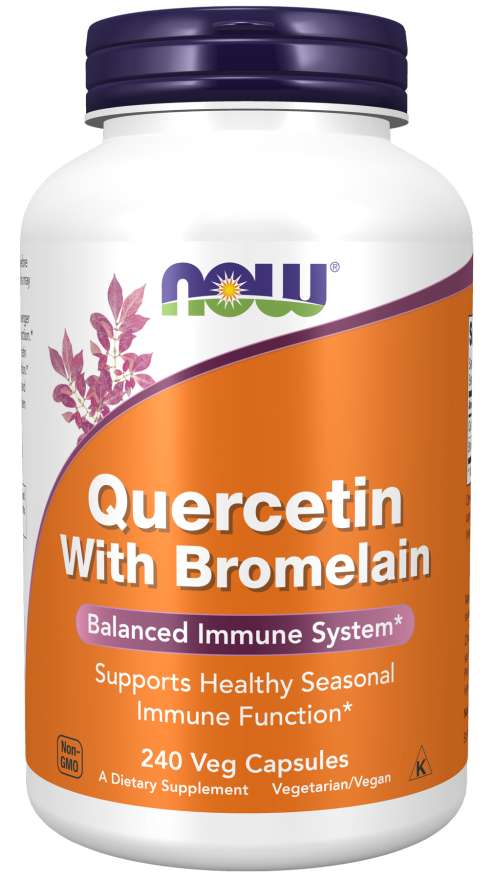 NOW Foods Quercetin with Bromelain - 240 vcaps