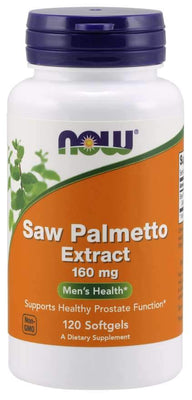 NOW Foods Saw Palmetto Extract, 160mg - 120 softgels