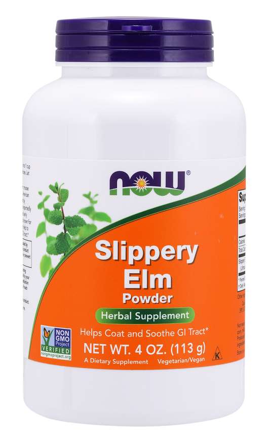 NOW Foods Slippery Elm, Powder - 113g
