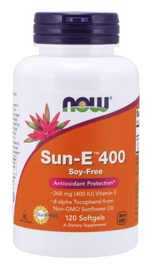 NOW Foods Sun-E, 400 IU - 120 softgels