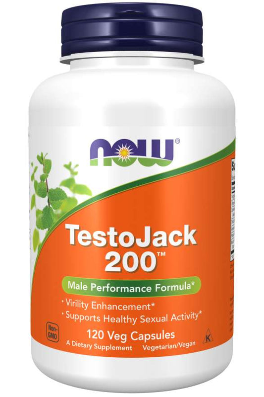 NOW Foods TestoJack 200 - 120 vcaps