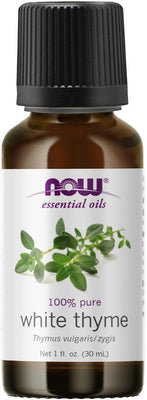 NOW Foods Essential Oil, White Thyme Oil - 30 ml.