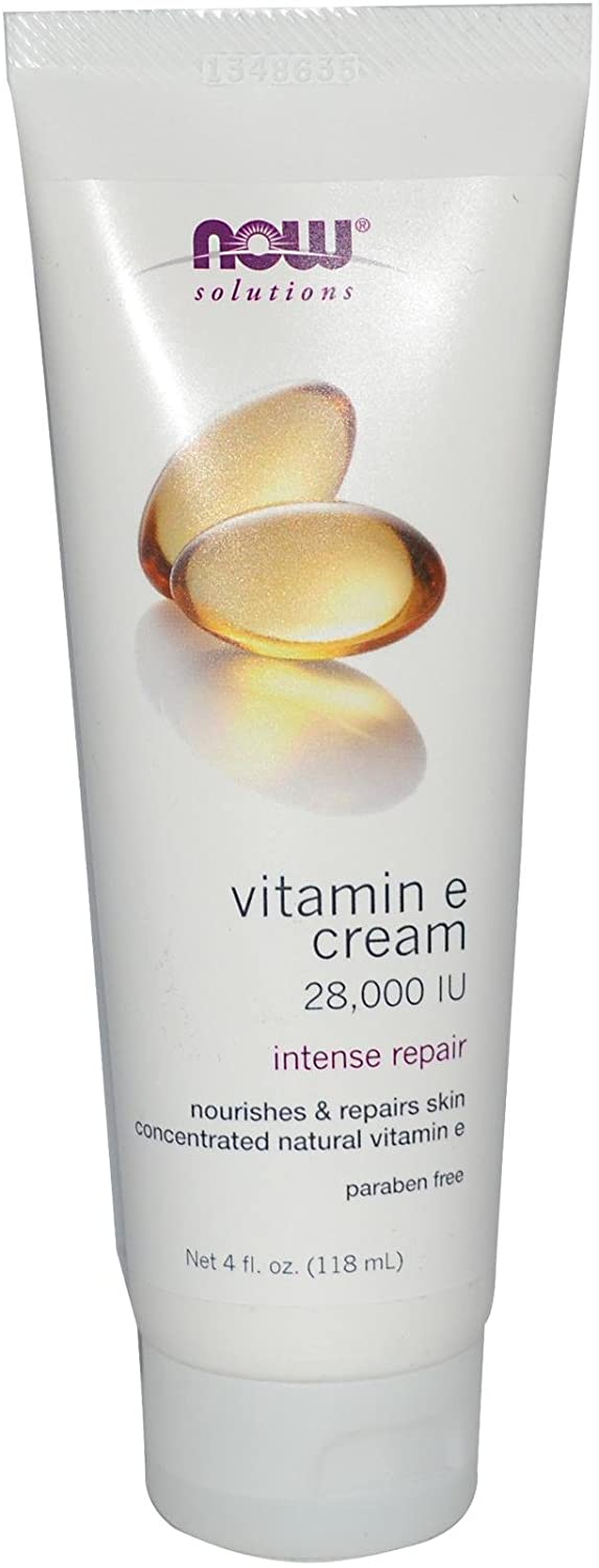 NOW Foods Vitamin E Cream - 118 ml.