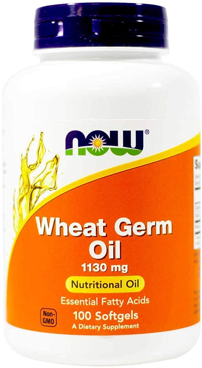 NOW Foods Wheat Germ Oil, 1130mg - 100 softgels