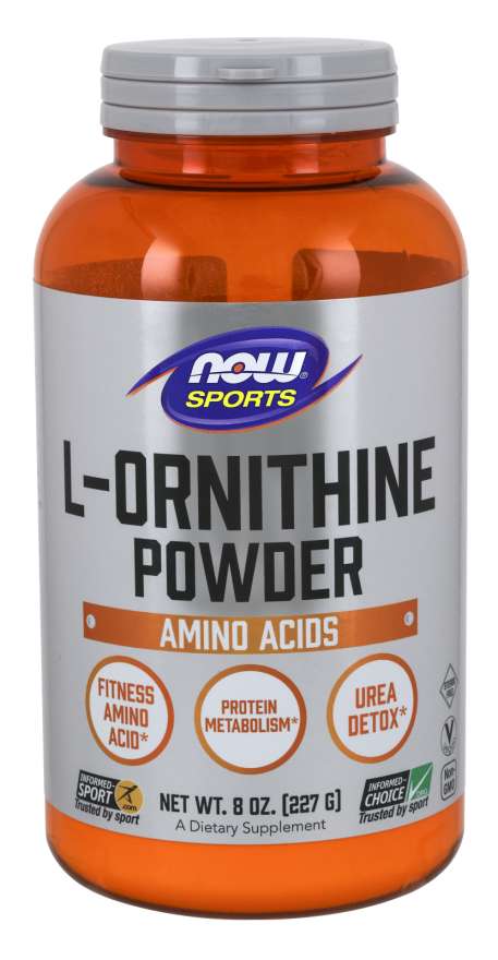 NOW Foods L-Ornithine, Pure Powder - 227g