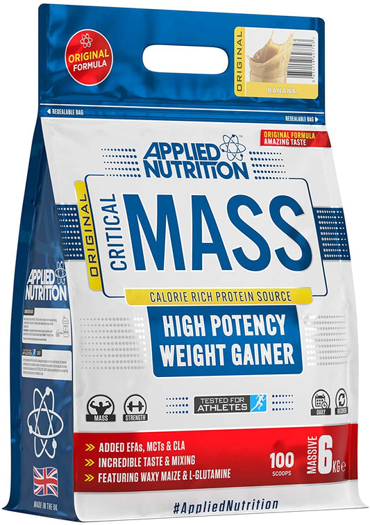 Applied Nutrition Critical Mass - Original, Banana - 6000g