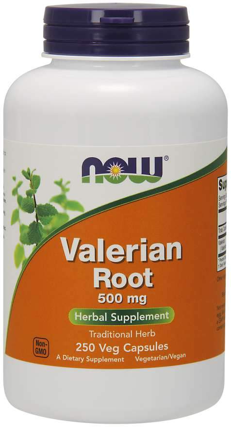 NOW Foods Valerian Root, 500mg - 250 vcaps