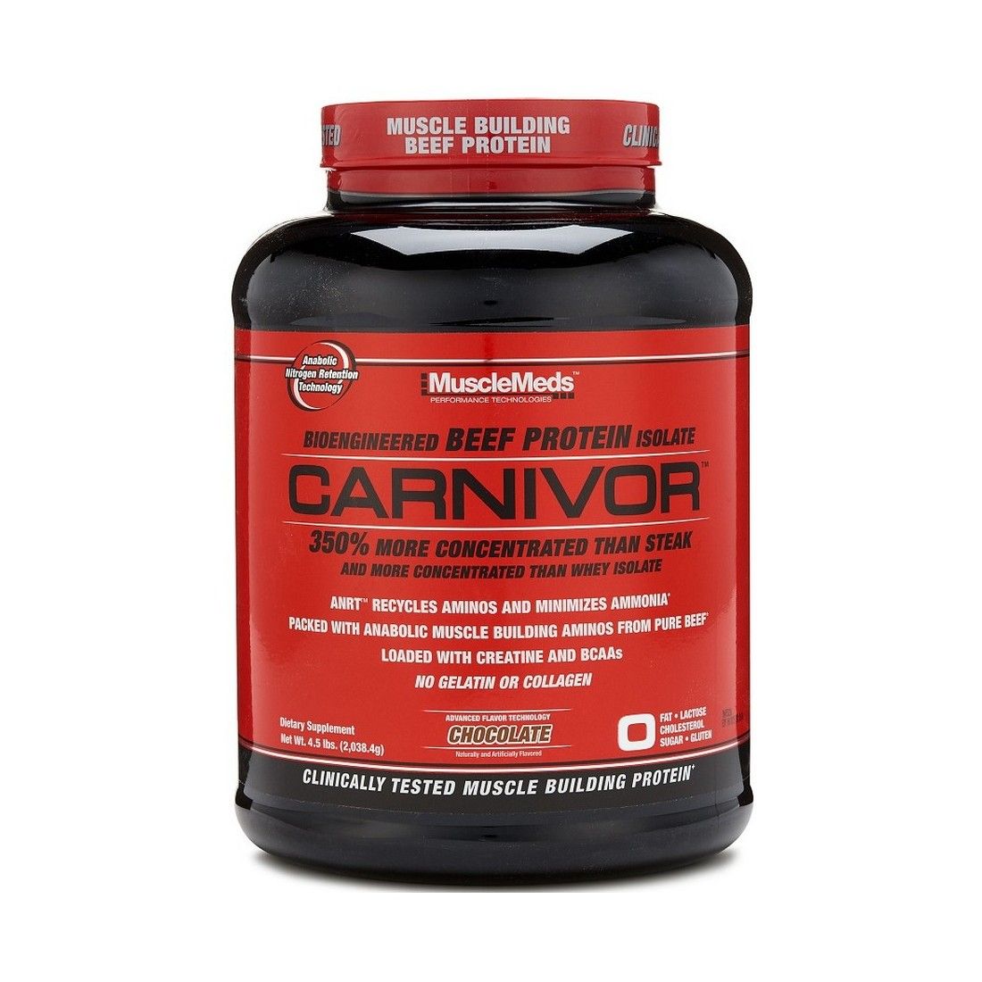 MuscleMeds Carnivor, Chocolate - 2038g
