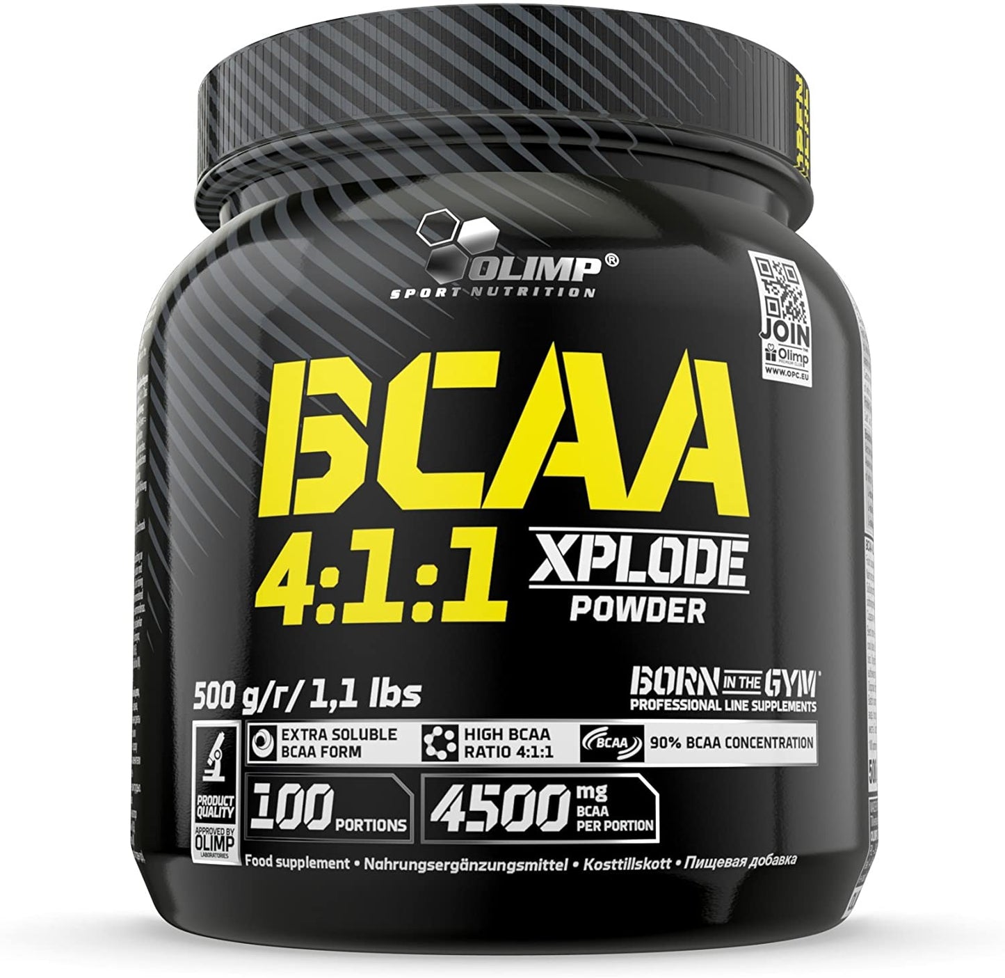 Olimp Nutrition BCAA 4:1:1 Xplode, Fruit Punch - 500g