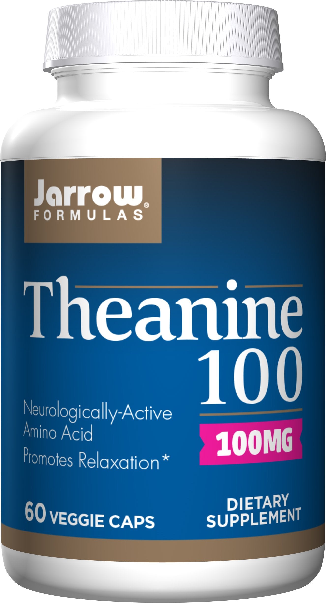 Jarrow Formulas Theanine, 100mg - 60 vcaps