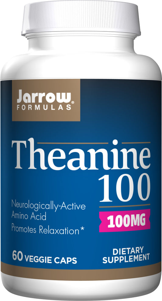 Jarrow Formulas Theanine, 100mg - 60 vcaps