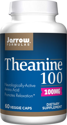 Jarrow Formulas Theanine, 100mg - 60 vcaps
