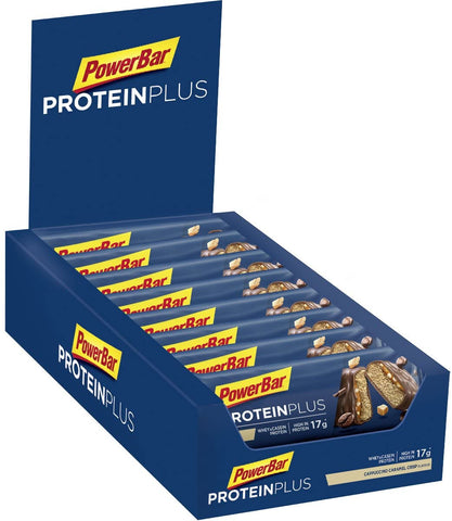PowerBar Protein Plus 30%, Cappuccino Caramel Crisp - 15 bars