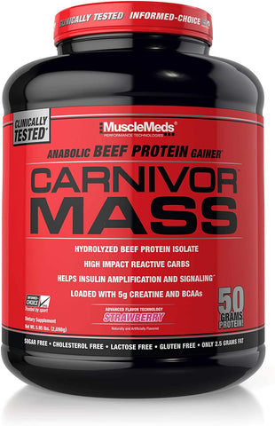 MuscleMeds Carnivor Mass, Strawberry - 2698g