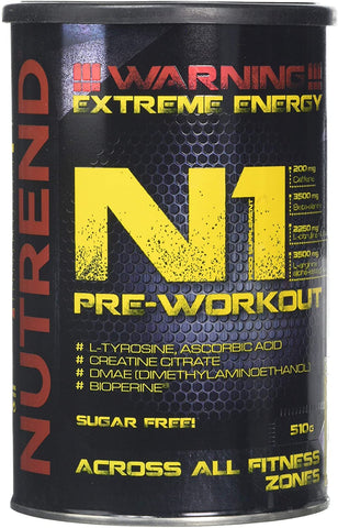 Nutrend N1 Pre-Workout, Grapefruit - 510g