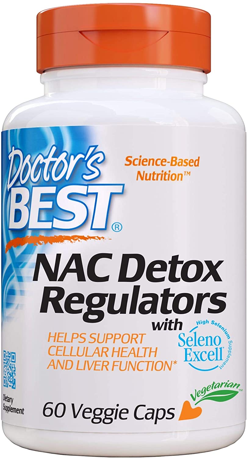 Doctor's Best NAC Detox Regulators - 60 vcaps