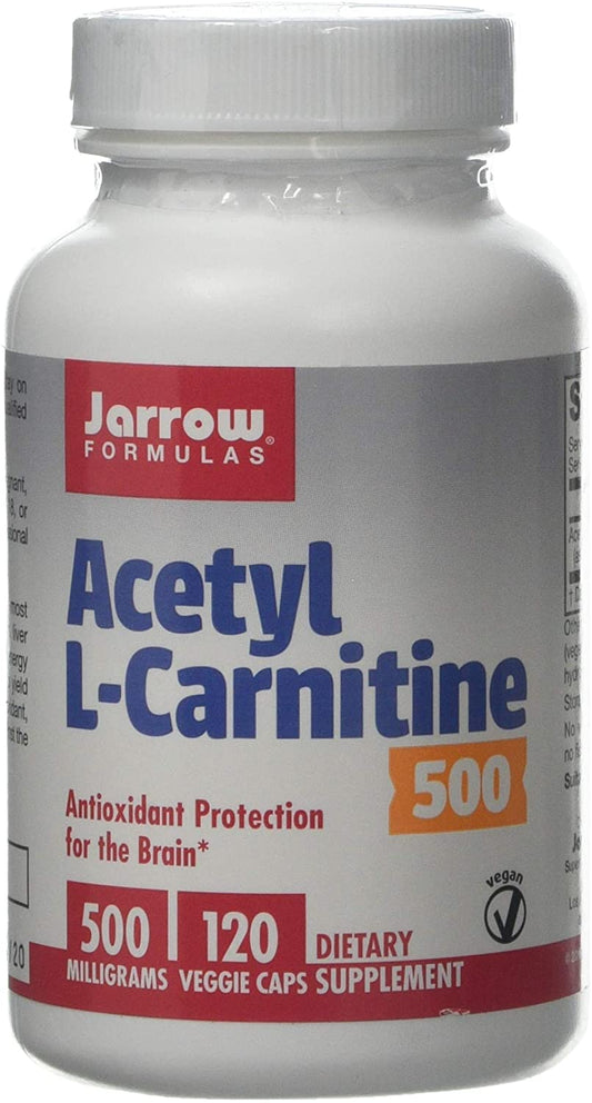 Jarrow Formulas Acetyl L-Carnitine, 500mg - 120 vcaps