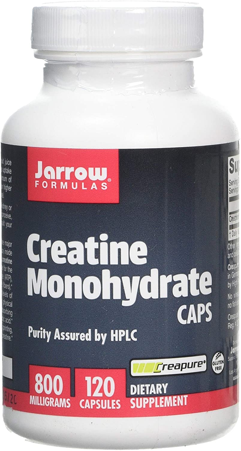 Jarrow Formulas Creatine Monohydrate, Caps - 120 caps