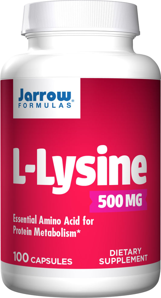 Jarrow Formulas L-Lysine, 500mg - 100 caps