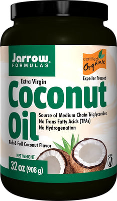 Jarrow Formulas Coconut Oil Extra Virgin - 946 ml.