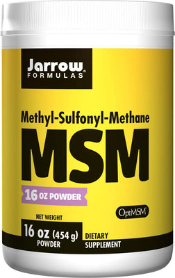 Jarrow Formulas MSM (Methyl-Sulfonyl-Methane Sulfur), Powder - 454g
